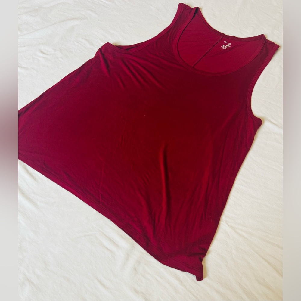 GAP Women's Deep Red Tank Top